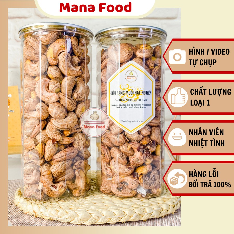 Điều Rang Muối A Cồ Mana Food 500G