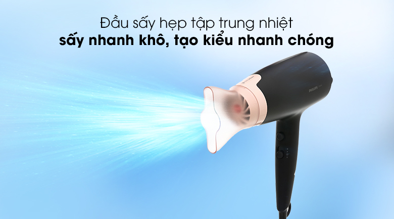 Máy sáy tóc Philips BHD350, 2100W, hàng chính hãng