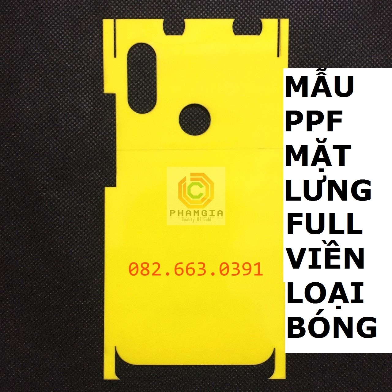 Dán PPF bóng, nhám cho Vsmart Joy 2 Plus màn hình, mặt lưng, full lưng viền siêu bảo vệ