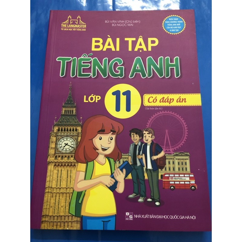 Sách - Bài tập tiếng anh lớp 11 (Có đáp án)