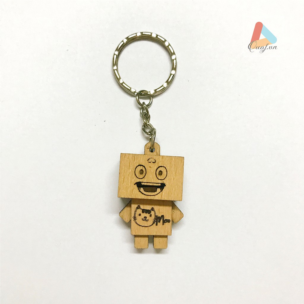 Móc khóa danbo (con nhe răng)
