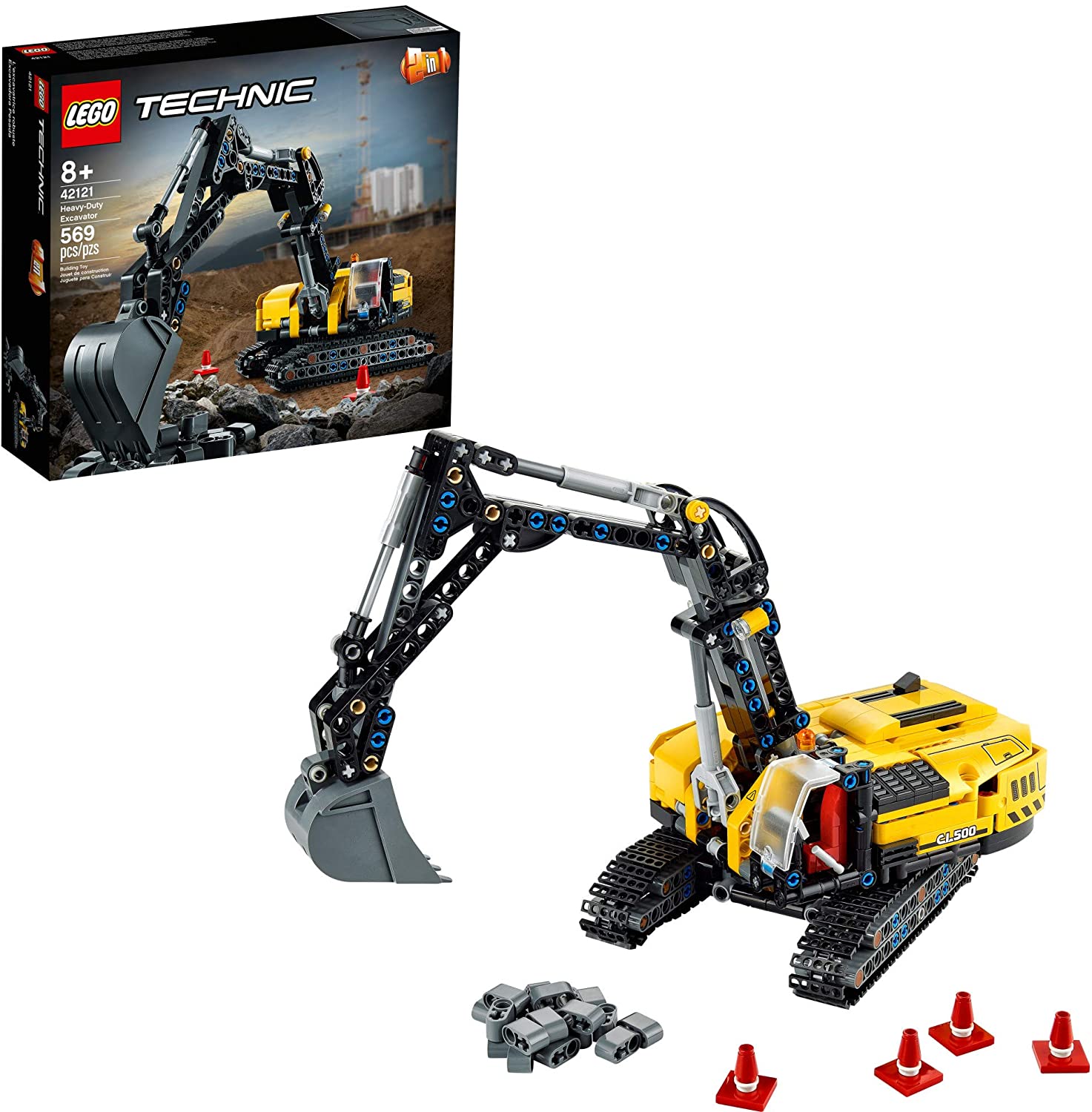 Đồ chơi LEGO TECHNIC - Xe Máy Xúc Hạng Nặng - 42121