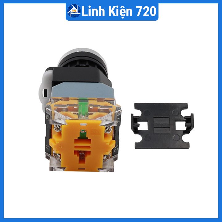 Nút nhấn đề LA38 nhấn giữ có đèn LA38 380V 10A