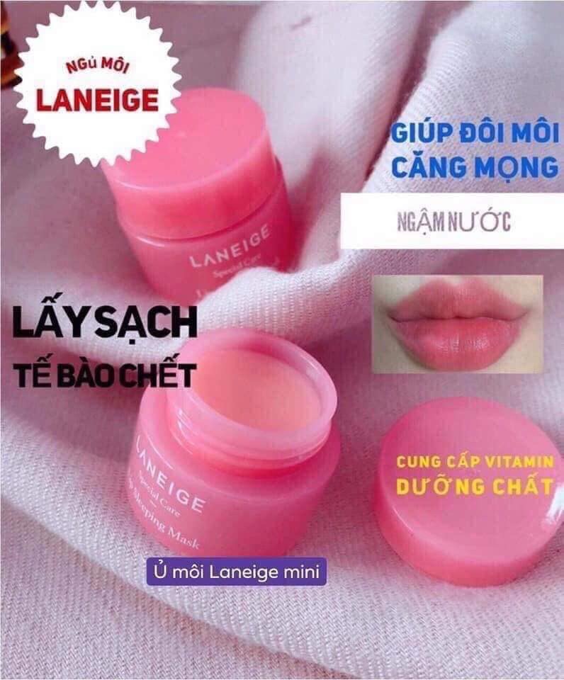 Ủ môi LANEIGE cho bờ môi cang bóng mọng nước