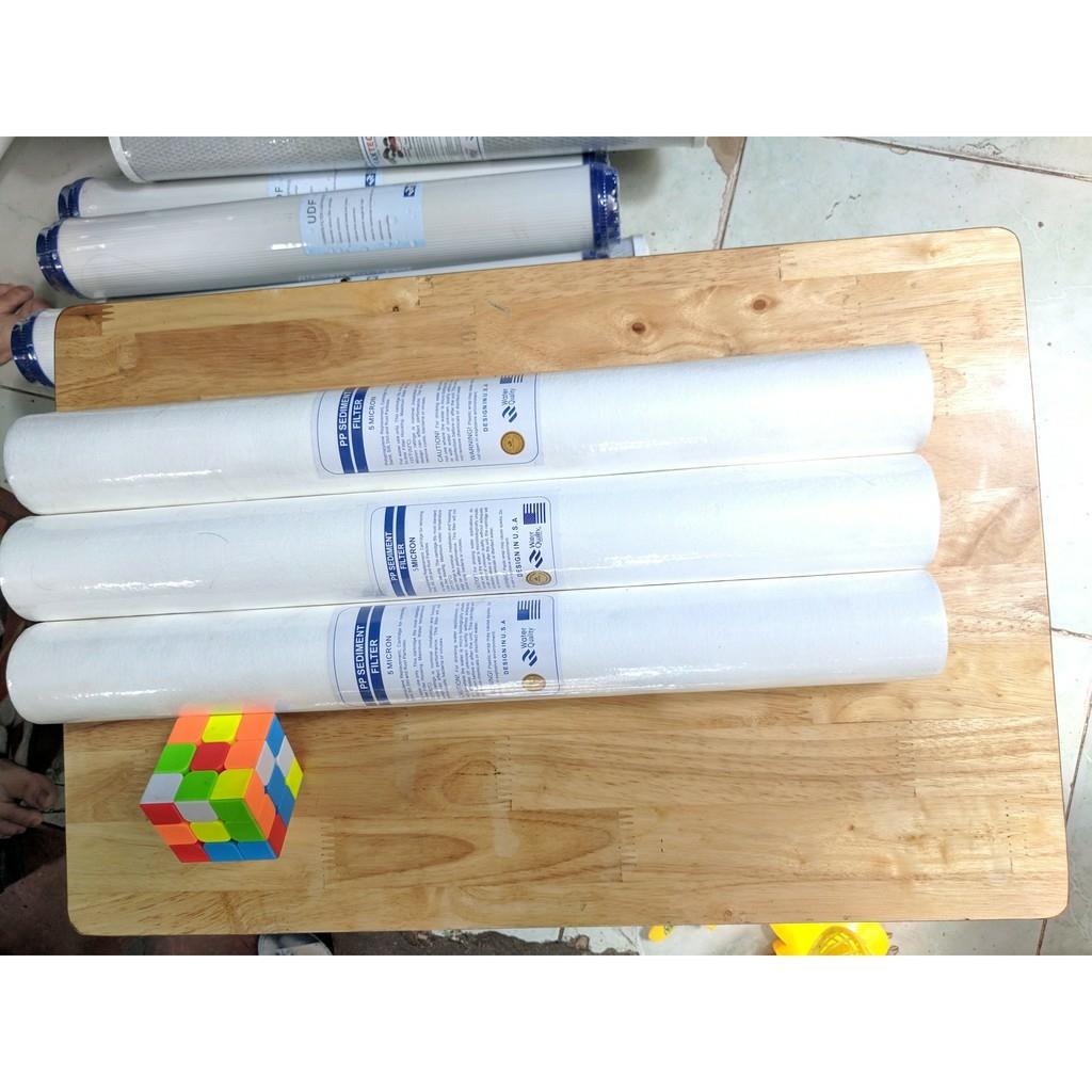 Combo 5 Cây lõi lọc nước số 1 PPF ly 20inch Tem chuẩn