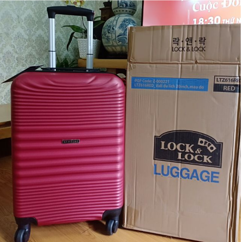 Vali kéo du lịch Lock&Lock LTZ616