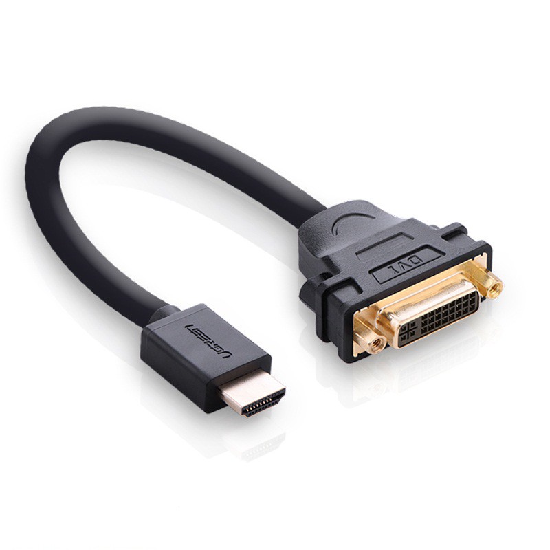 Cáp Chuyển Hdmi Dương Sang Dvi 24+5 Âm Ugreen 20136   - Hdmi To Dvi