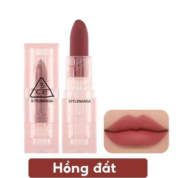 Son thỏi lì, lên màu chuẩn 3ce soft matte lipstick 3.5g