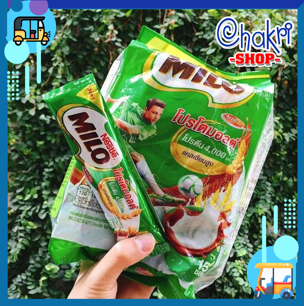 Sữa lúa mạch Nestlé Milo Thái Lan (bịch 15 gói hoặc 30 gói)