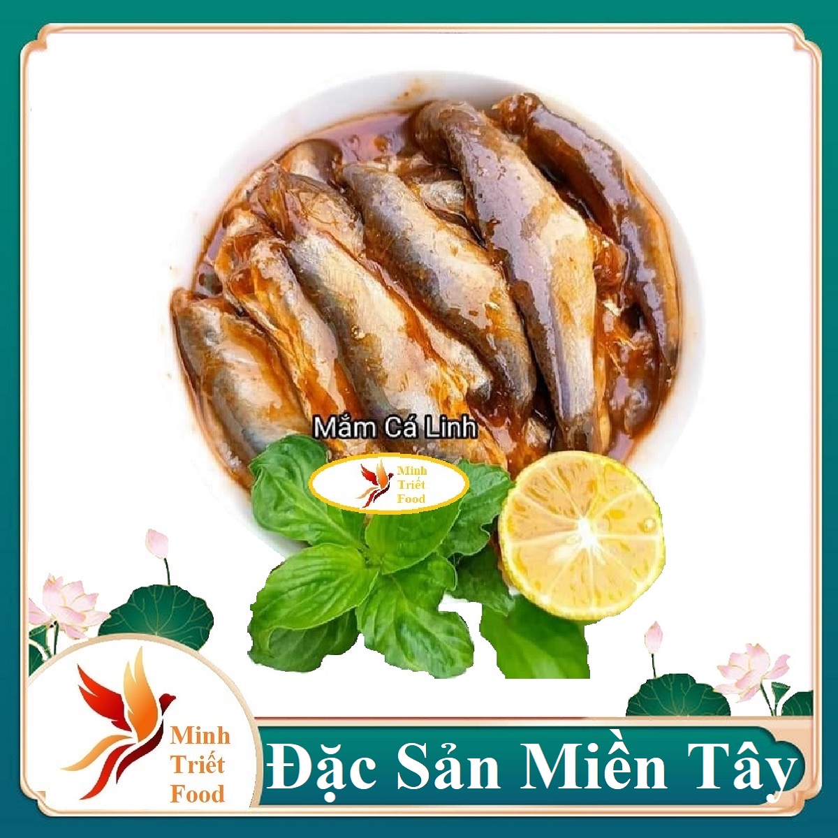 Mắm cá linh đặc sản an giang- đặc sản minh triết