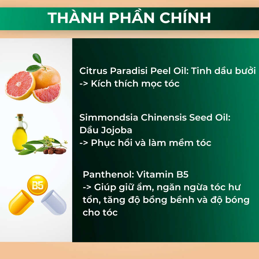 Serum Xịt Kích Thích Mọc Tóc Tinh Dầu Bưởi JAMIZU 150ml