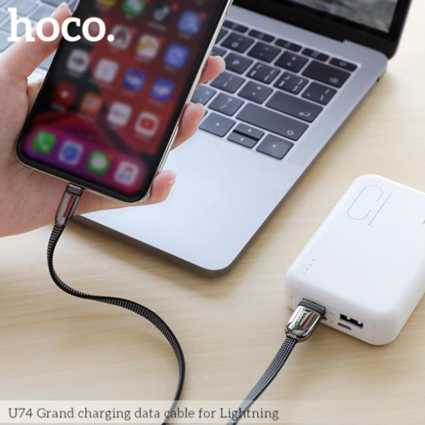 [BH 12 Tháng] Dây Cáp Sạc Nhanh Lightning/MicroUSB/TypeC Hoco U74