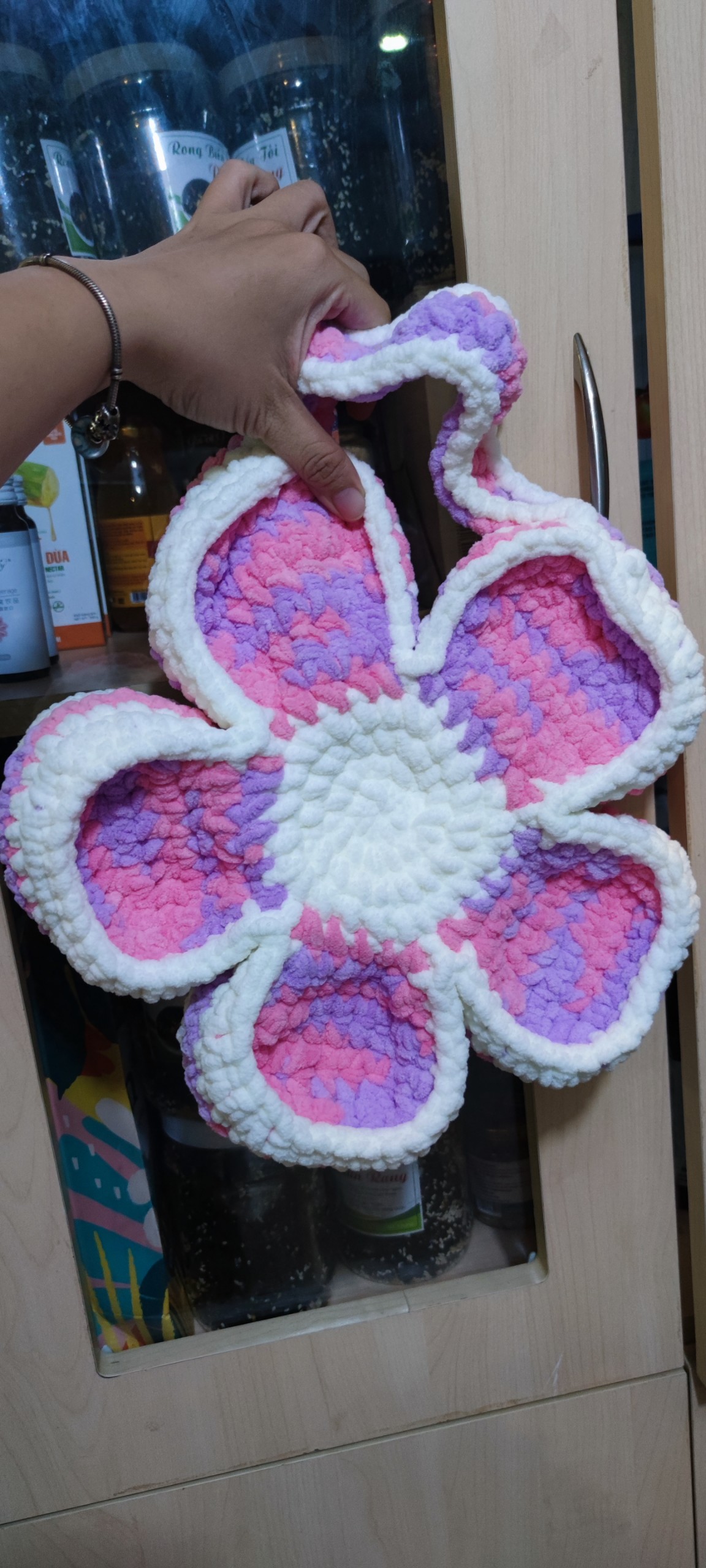 (Ảnh Thật) Túi Len Hoa - Bloom Flower Bag [ Màu và cách phối tùy chọn ]