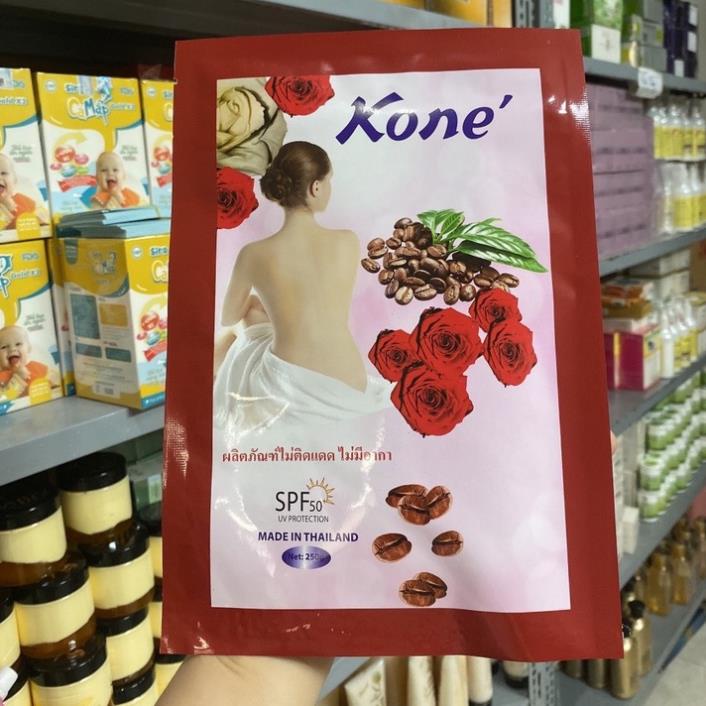 Tắm ủ trắng kone thái siêu trắng