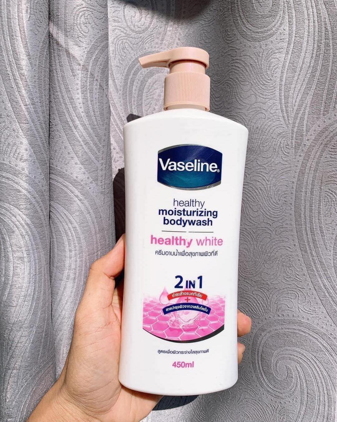 Sữa tắm dưỡng ẩm vaseline 2in1 450ml thái lan11244