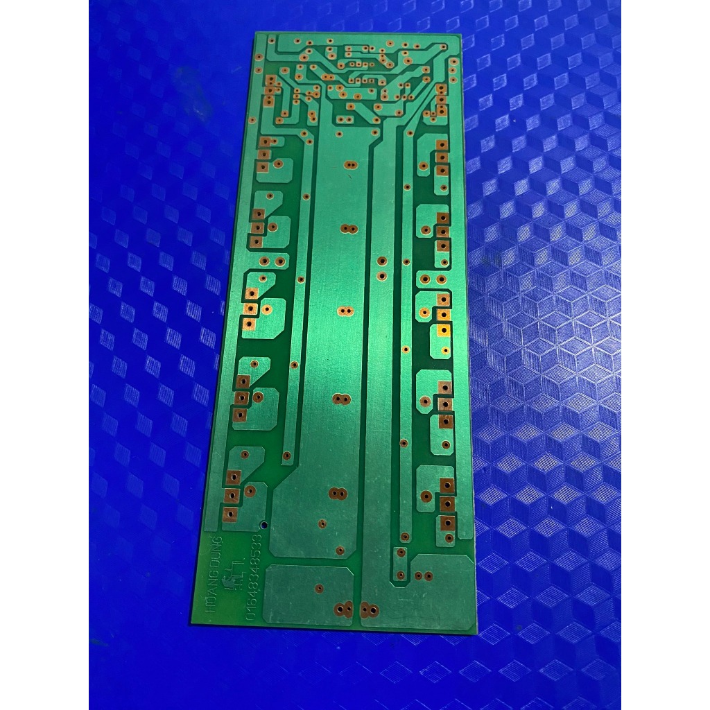 Pcb công suất amply 12 sò 1 kênh size 21.5x5cm