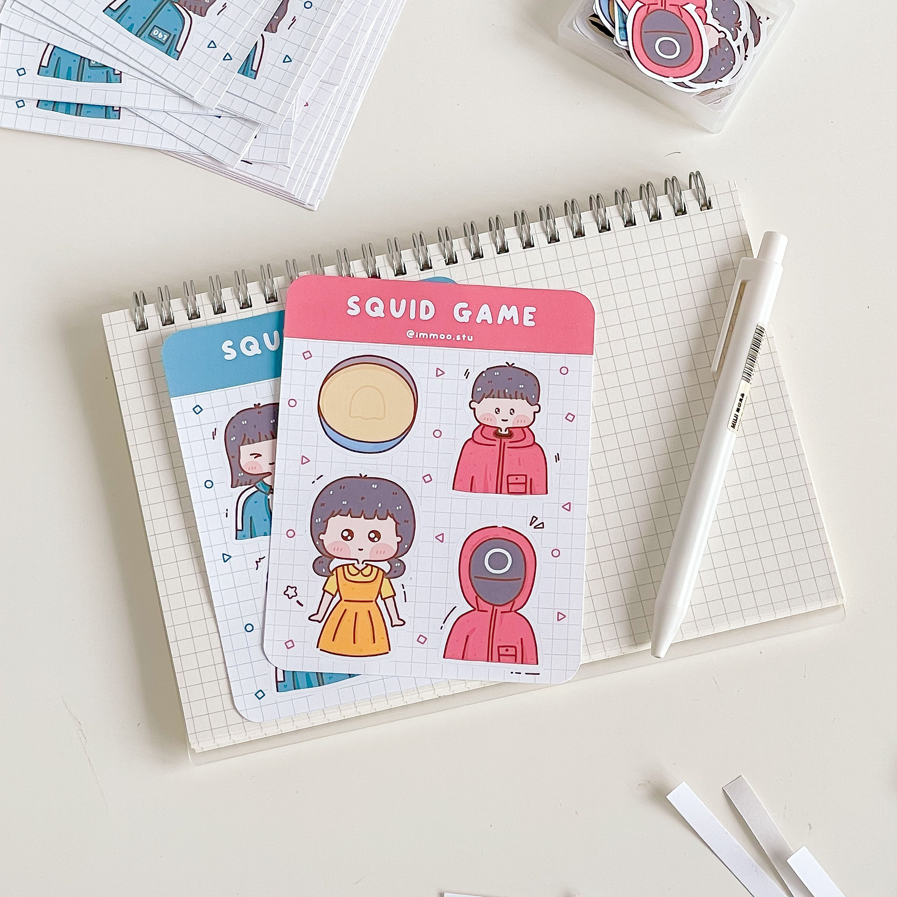 Hình dán | sticker Squid Game