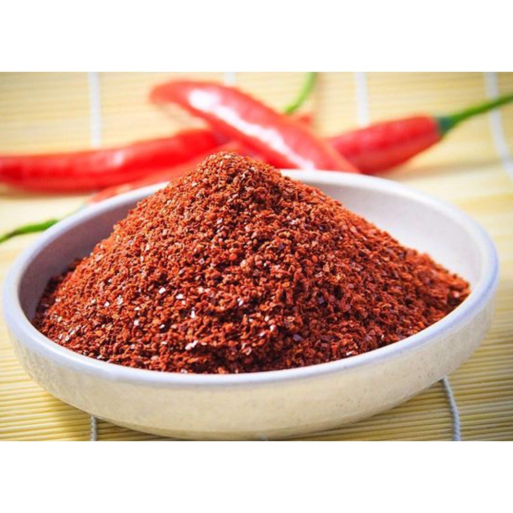 1Kg Ớt Bột Hàn Quốc Hae Cham Mat Dạng Mảnh Làm Kim Chi