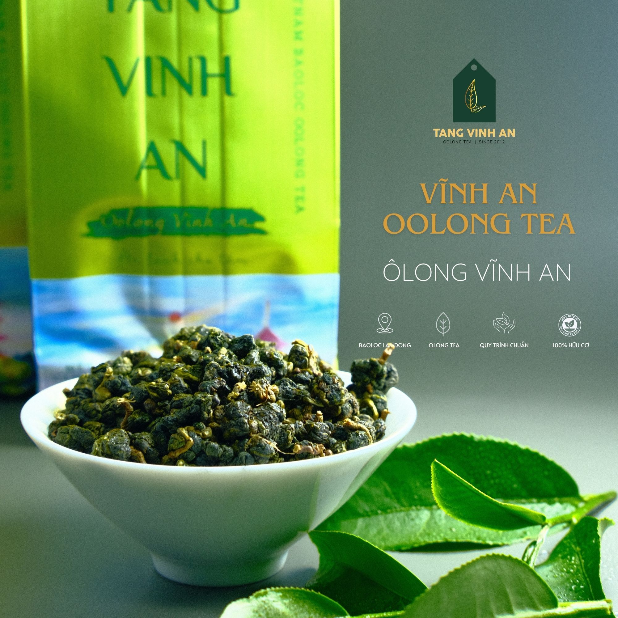 Trà olong Vĩnh An (Signature)  -  Tằng Vĩnh An 250gr