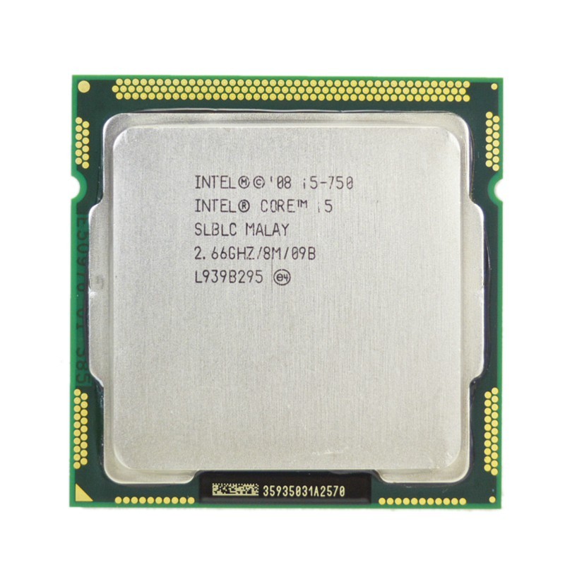 Bảng giá I5 750, Bộ xử lý Intel® Core™ i5-750 8M bộ nhớ đệm, 2,66 GHz Phong Vũ