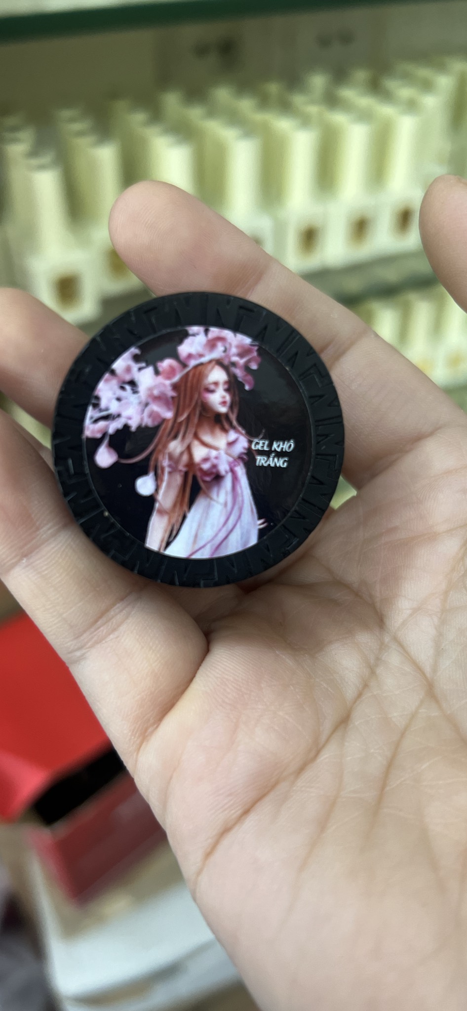 Gel khô nặn hoa 5D  lẻ màu