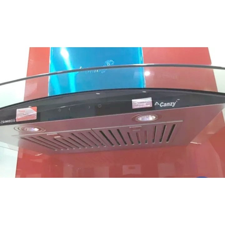 Máy hút mùi kính cong Canzy CZ 70BDS (Điều khiển cảm ứng, Kích thước 70cm, Bảo Hành  36 Tháng)