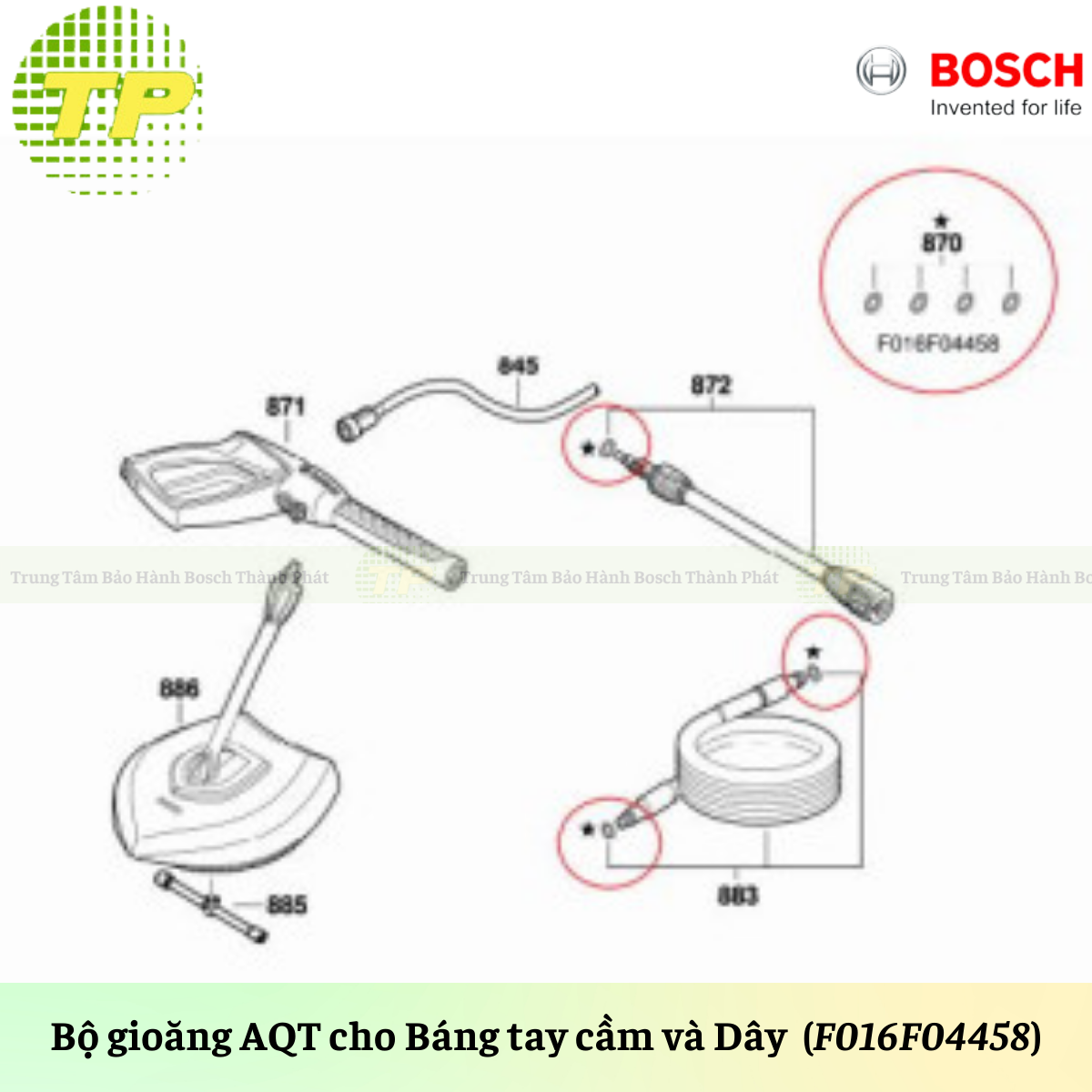 Bộ gioăng AQT