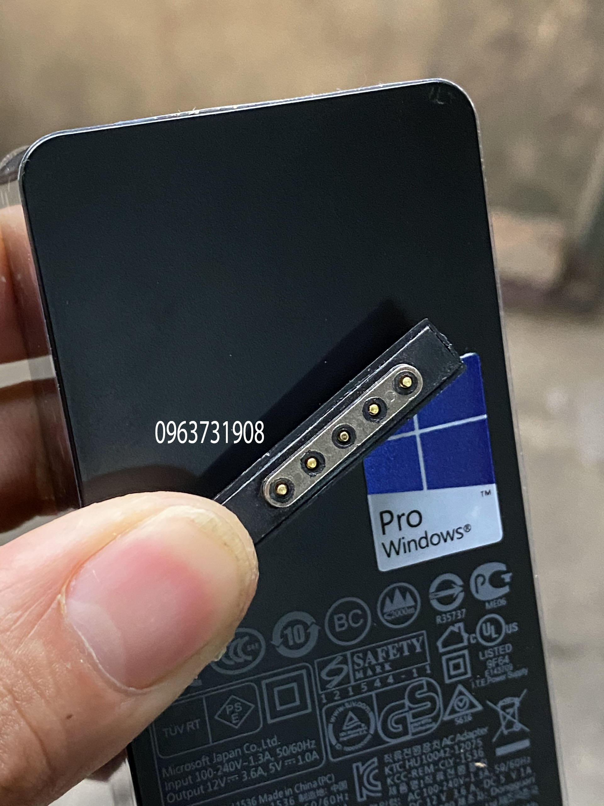 SẠC SURFACE PRO 1 2 – 12V-3.6A bản gốc zin bóc máy