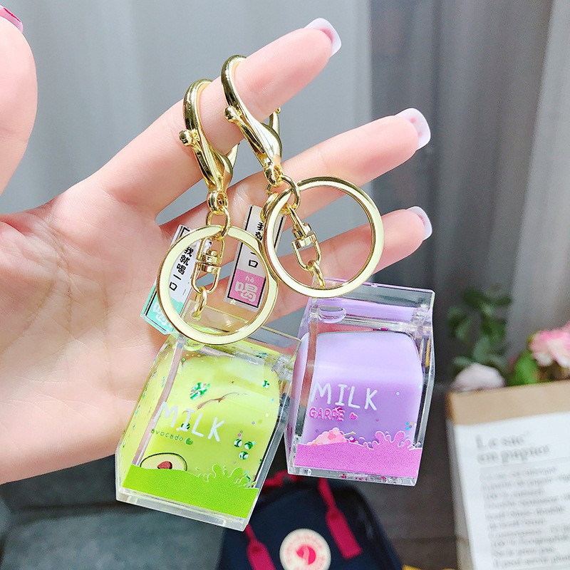 Móc Khóa SỮA BÒ