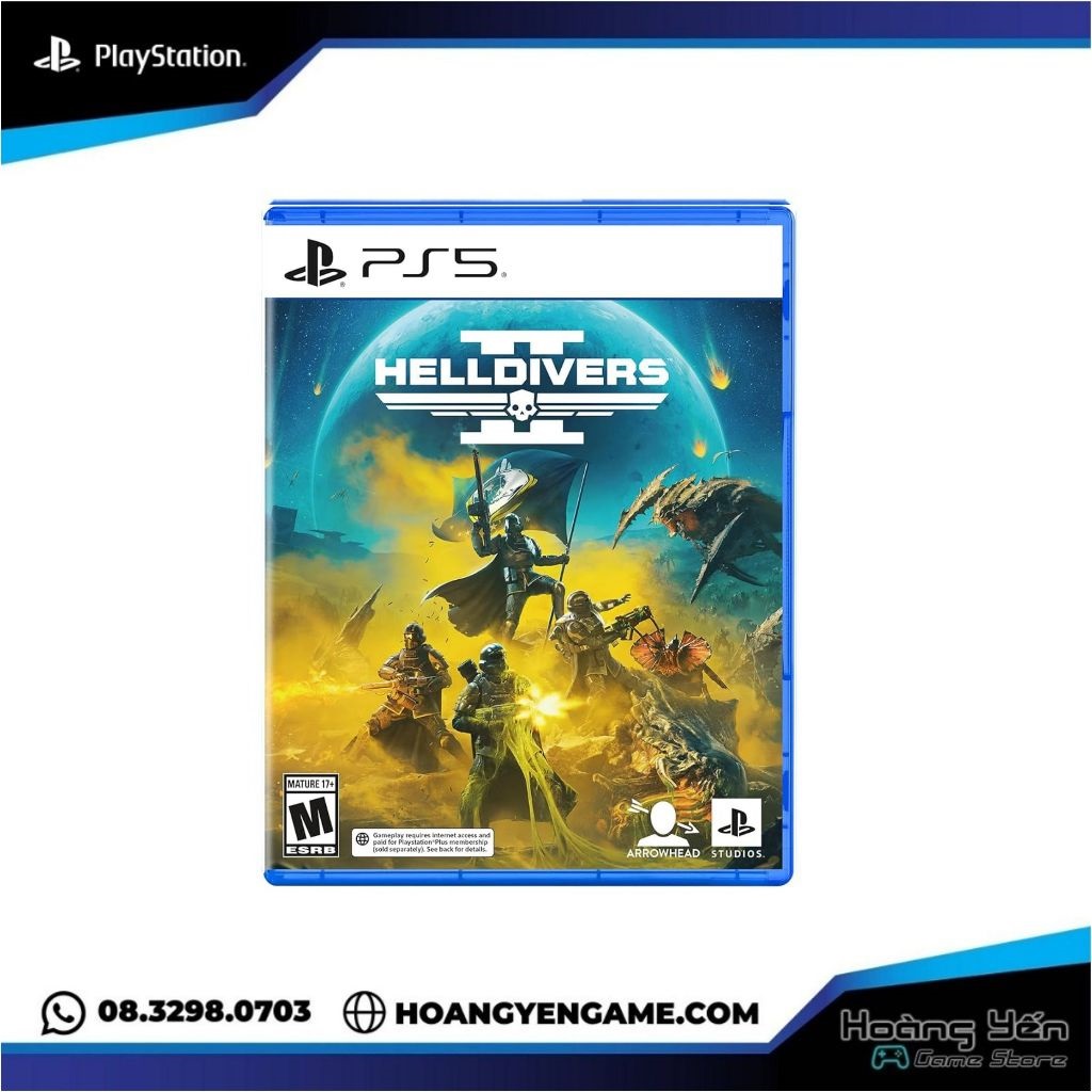 Đĩa Game Helldivers 2 Ps5