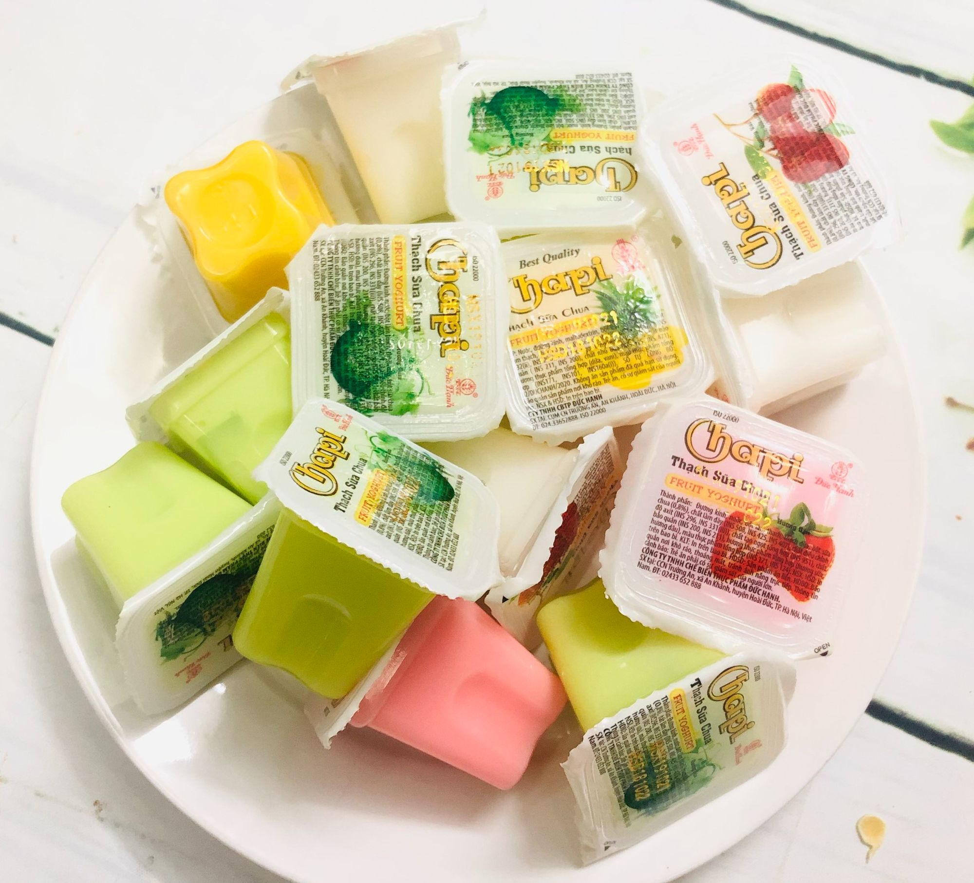 900g Thạch sữa chua Chapi hủ lớn