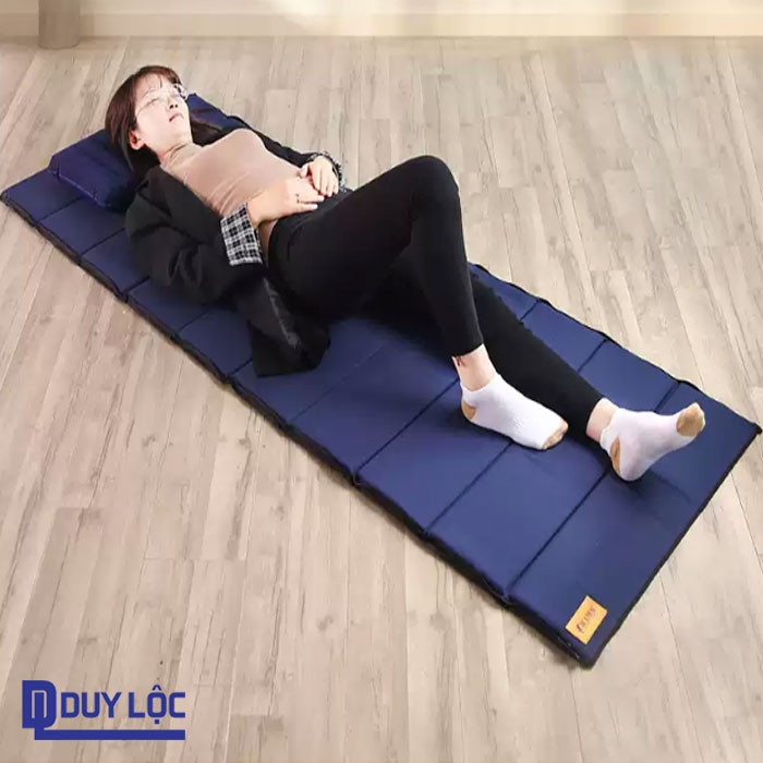 Nệm gấp ngủ trưa văn phòng - Đệm topper trải sàn gấp gọn - Nệm 1 hoặc 2 người nằm ngủ trong không gian nhỏ hẹp