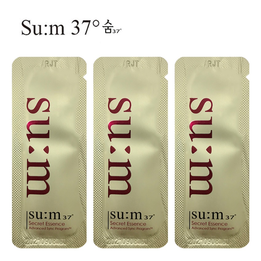 [10 gói] Nước thần Su:m 37 Secret Essence Advanced Sync Program 1mlx30 - Sample Nước thần Sum