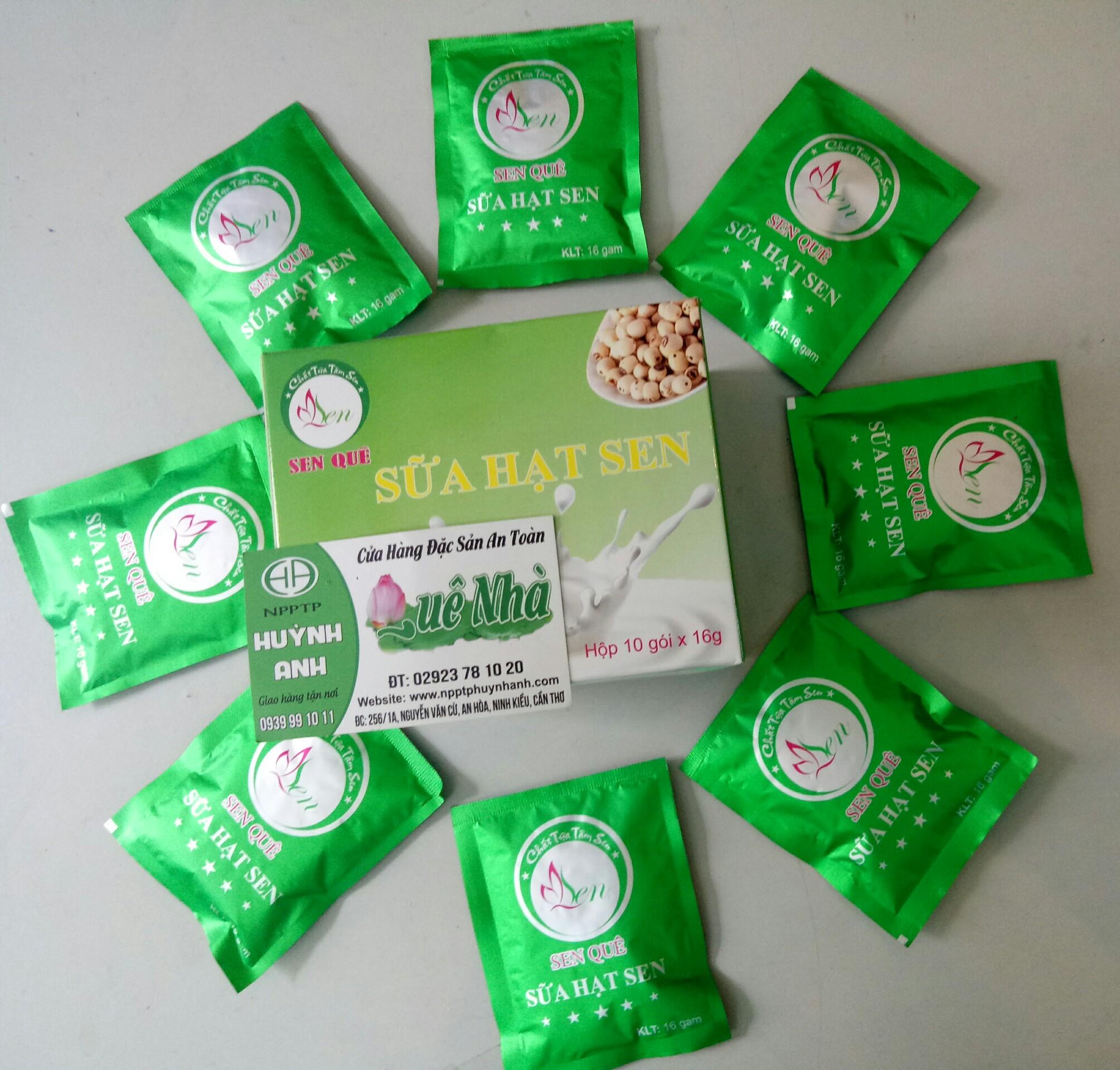 BỘT HẠT SEN - SỮA HẠT SEN - ĐỒNG THÁP