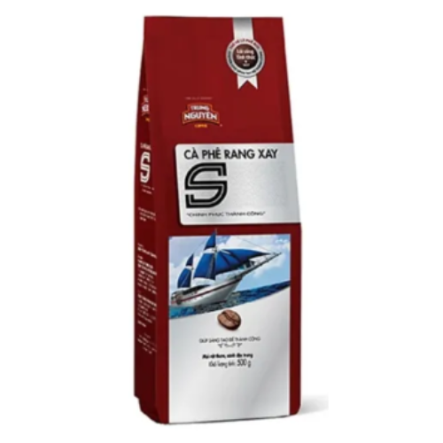 Cà phê Trung Nguyên chữ S chinh phục túi 500g