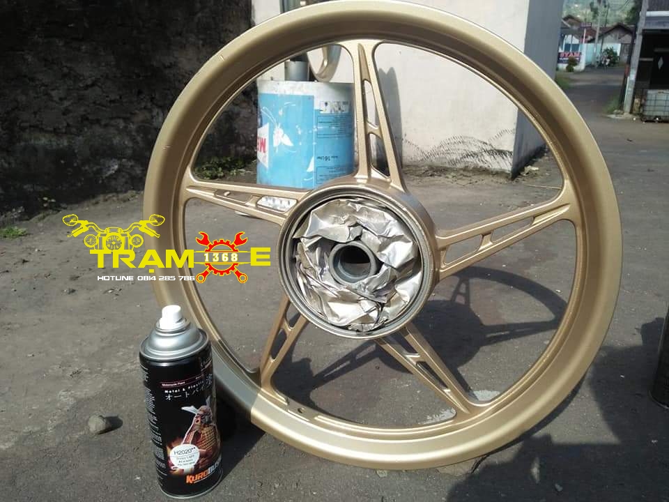 SƠN SAMURAI MÀU ĐỒNG NHẠT, MÀU KEM SÁNG H2020 400ML