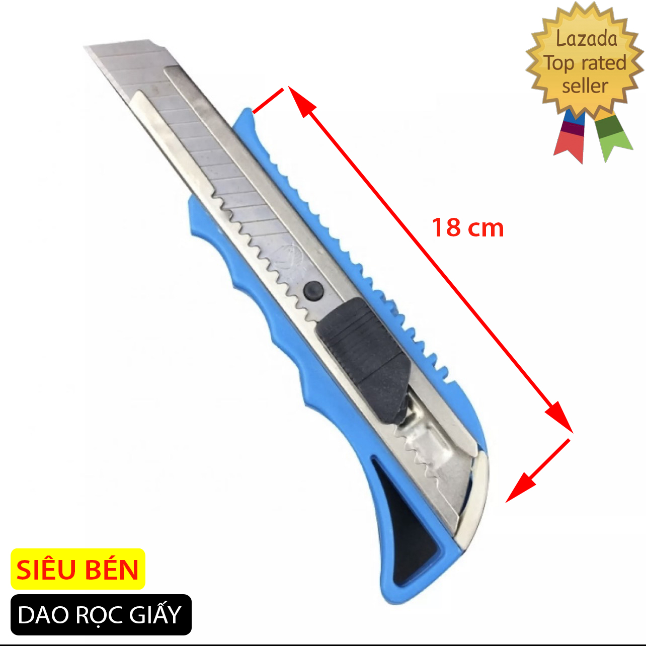 Dao dọc giấy, dao rọc giấy dài 18cm - siêu sắc [LOẠI TỐT]