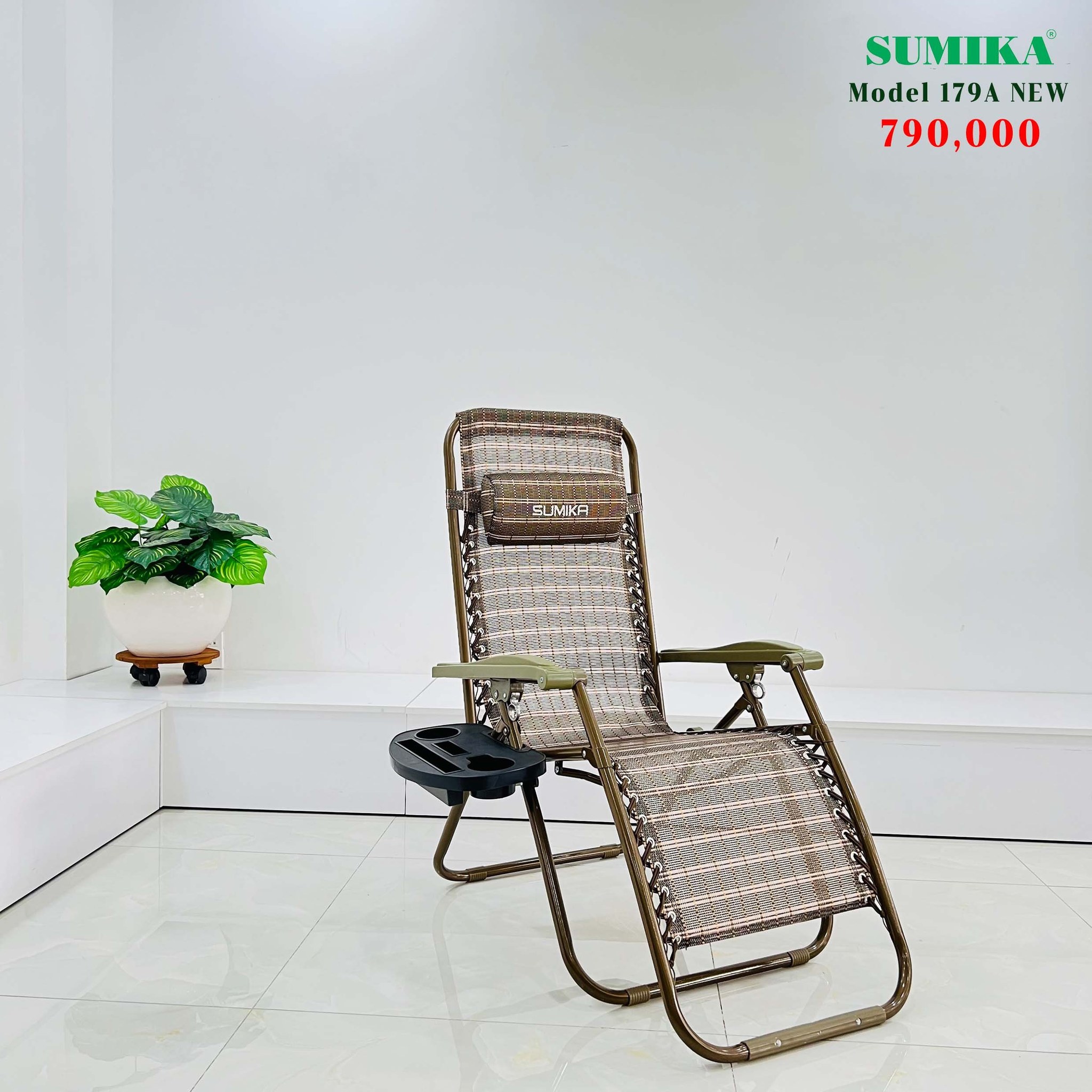 Ghế Xếp Thư Giãn SUMIKA 179A