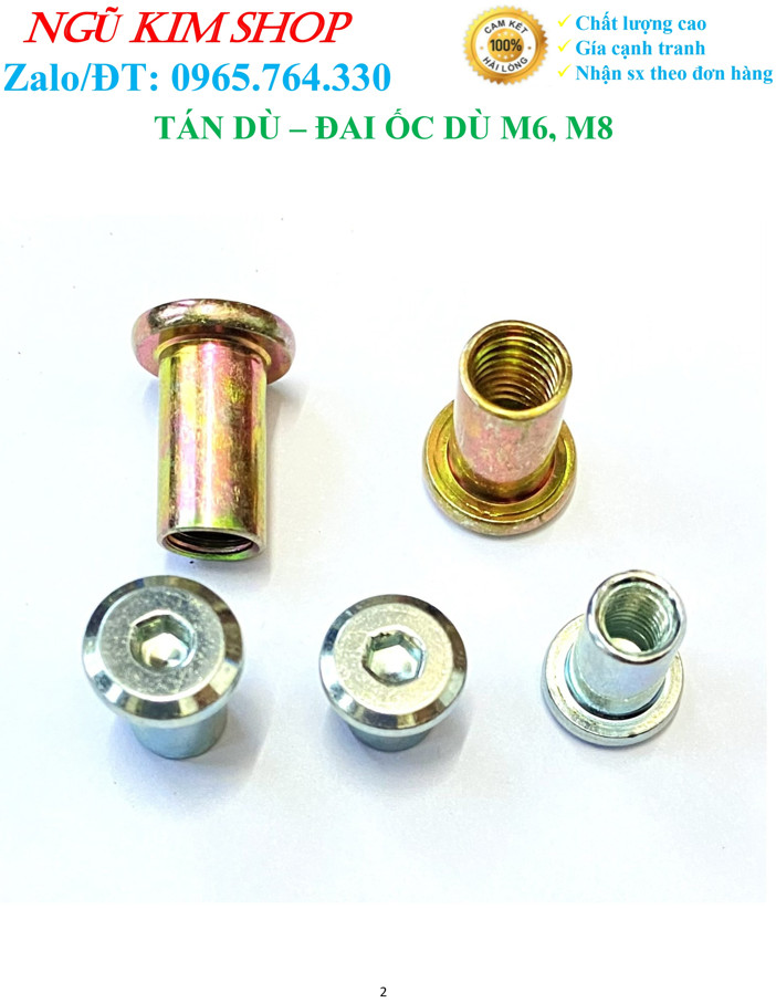 Rubber Nut _ Rubber Nut M6, M8