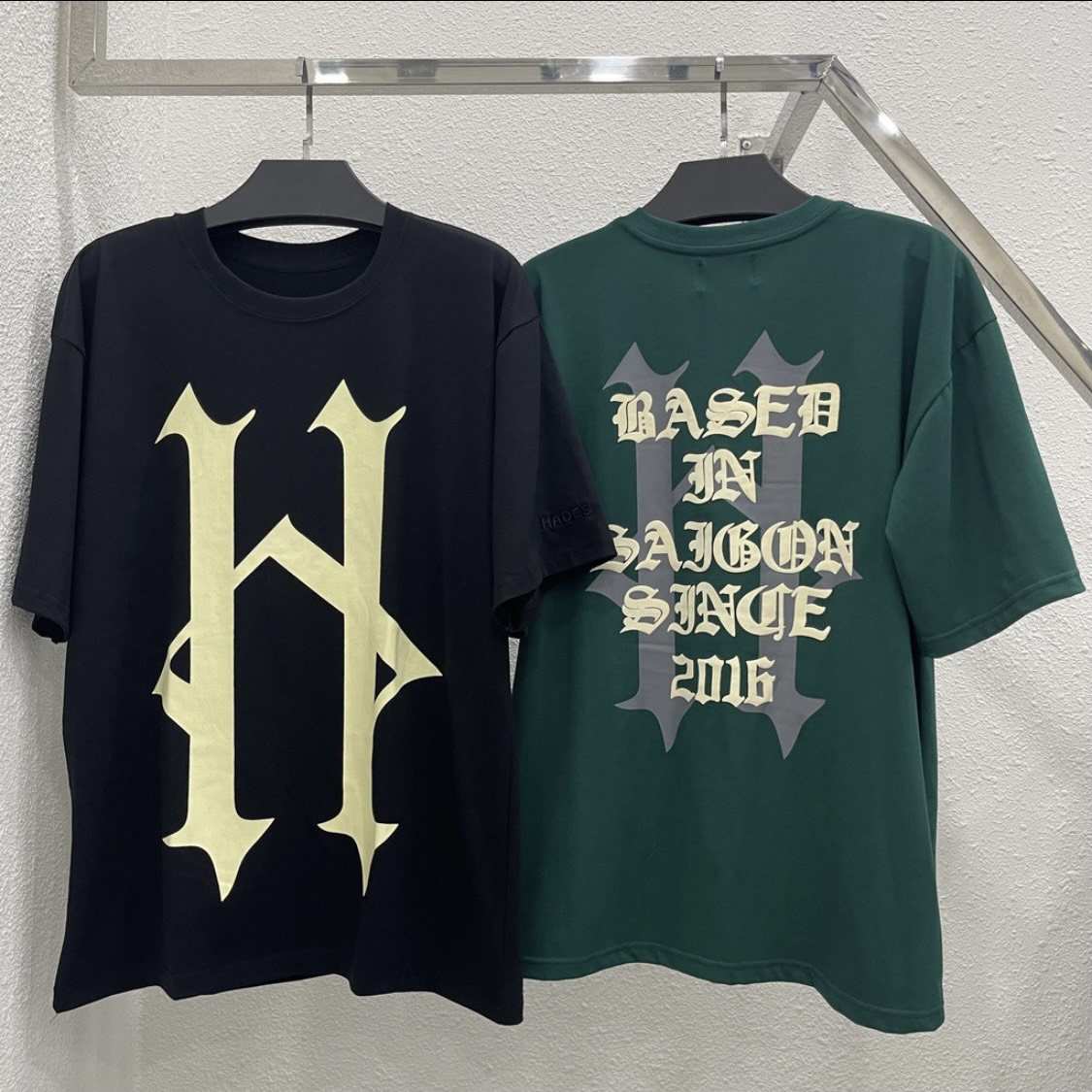 Áo thun tay lỡ HADES ALTERNATIVE TEE, áo phông nam nữ unisex hades vải cotton