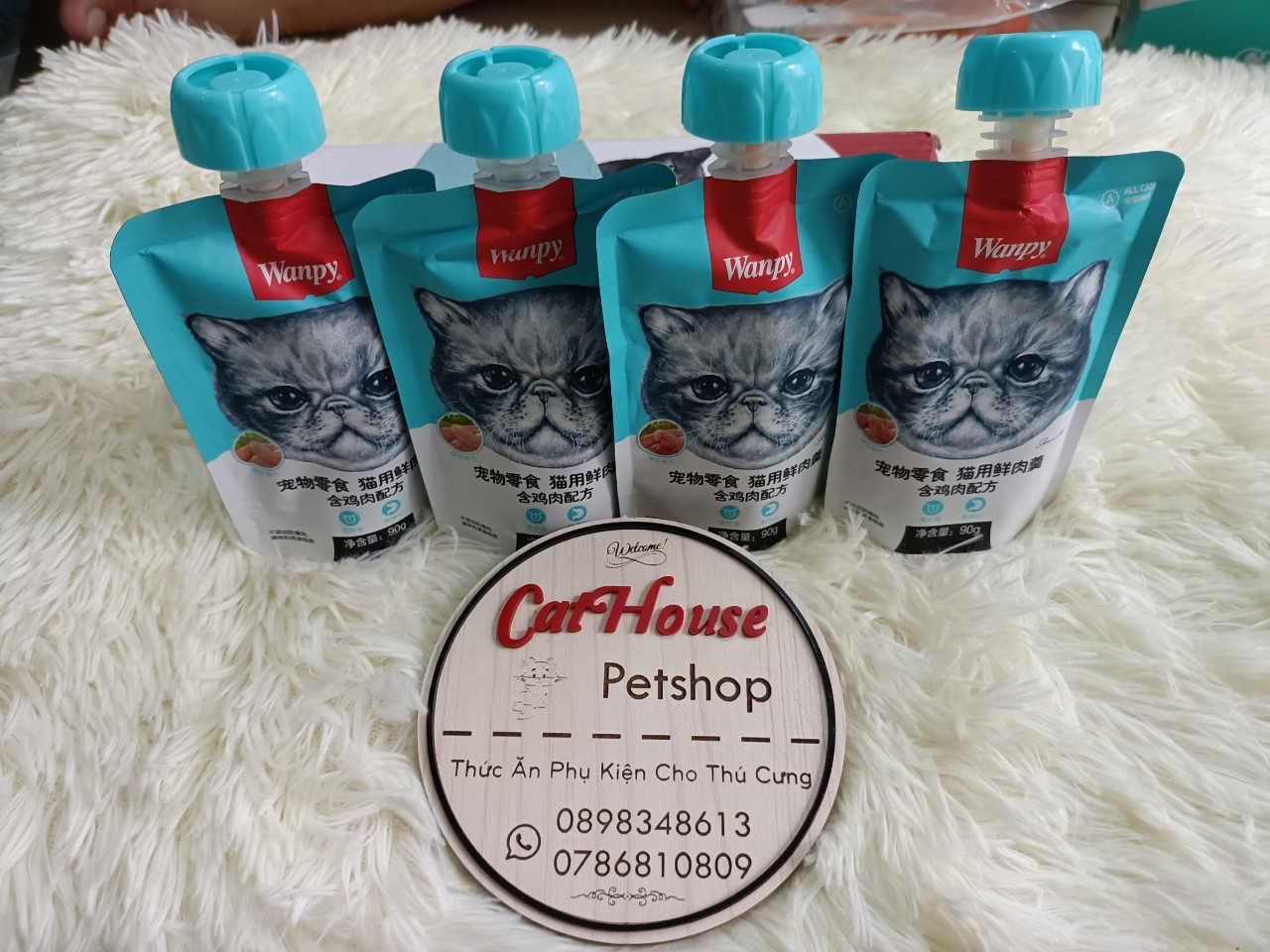 Pate Wanpy Nắp Vặn Cho Mèo