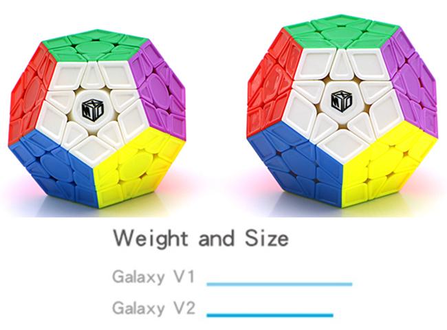 Đồ chơi Rubik QiYi Galaxy megaminx V2 M sculpture