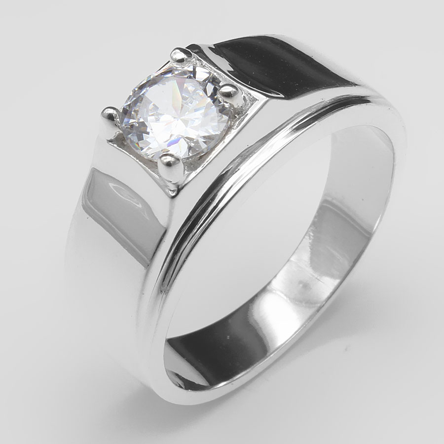 Nhẫn nam bạc hiểu minh bạc ta na508 bạc ý