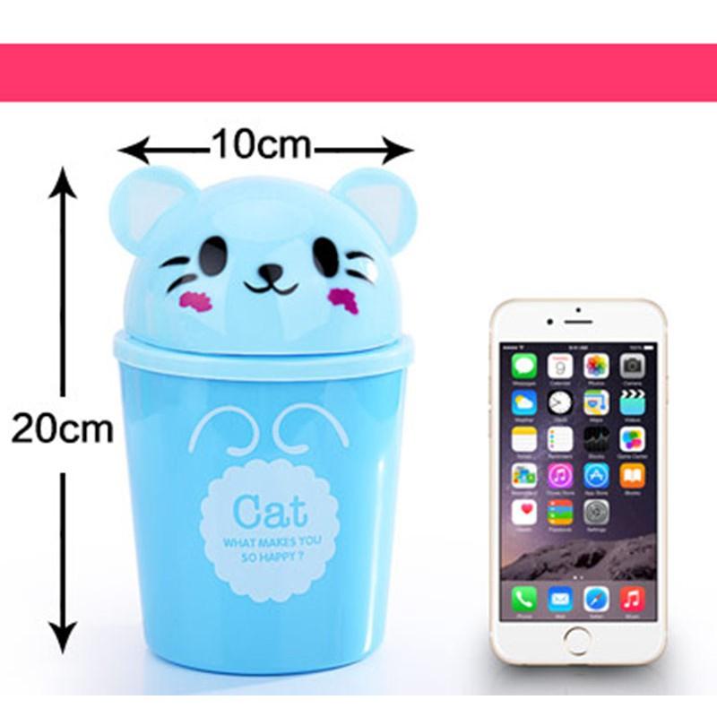 [HCM](XẢ KHO) Thùng Rác Mini Để Bàn Văn Phòng Hình Thú Dễ Thương