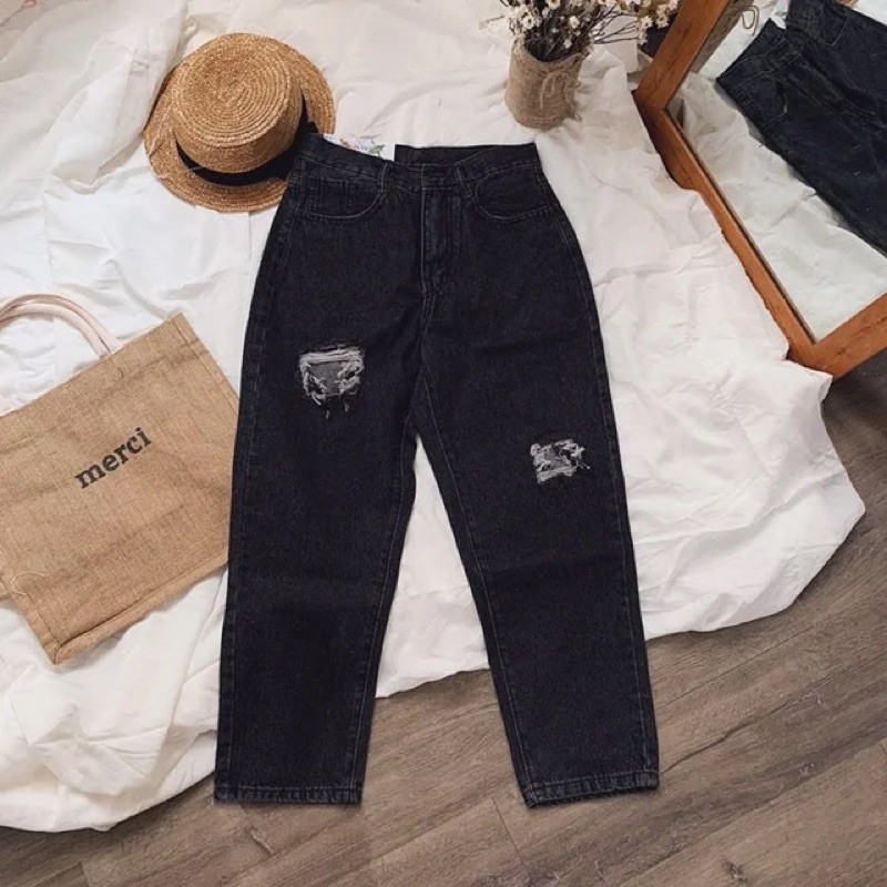 ♻️BAGGY JEANS RÁCH Ô PT