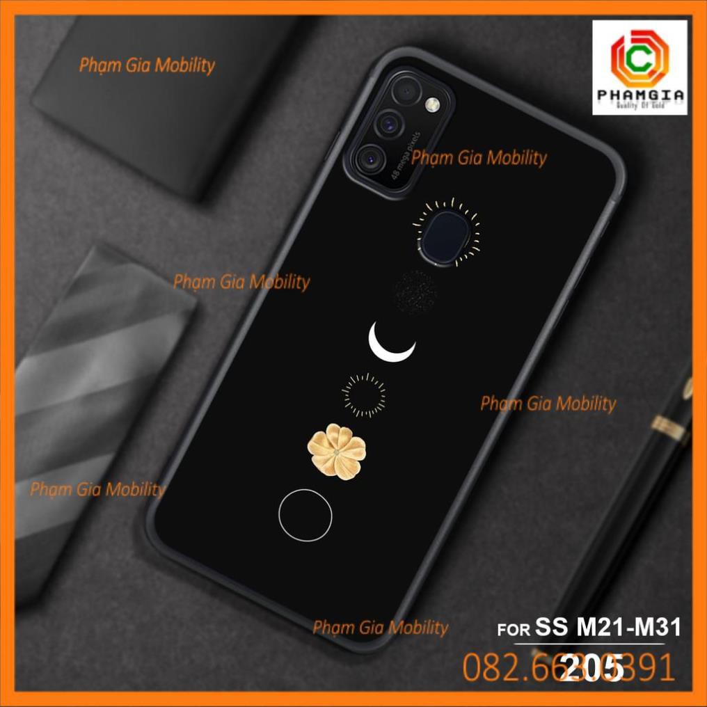 Ốp Samsung M31-Samsung M21 hình hoa- bầu trời- vũ trụ CUTE
