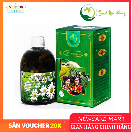 Nước súc miệng người lớn TMH - Chai 500ml