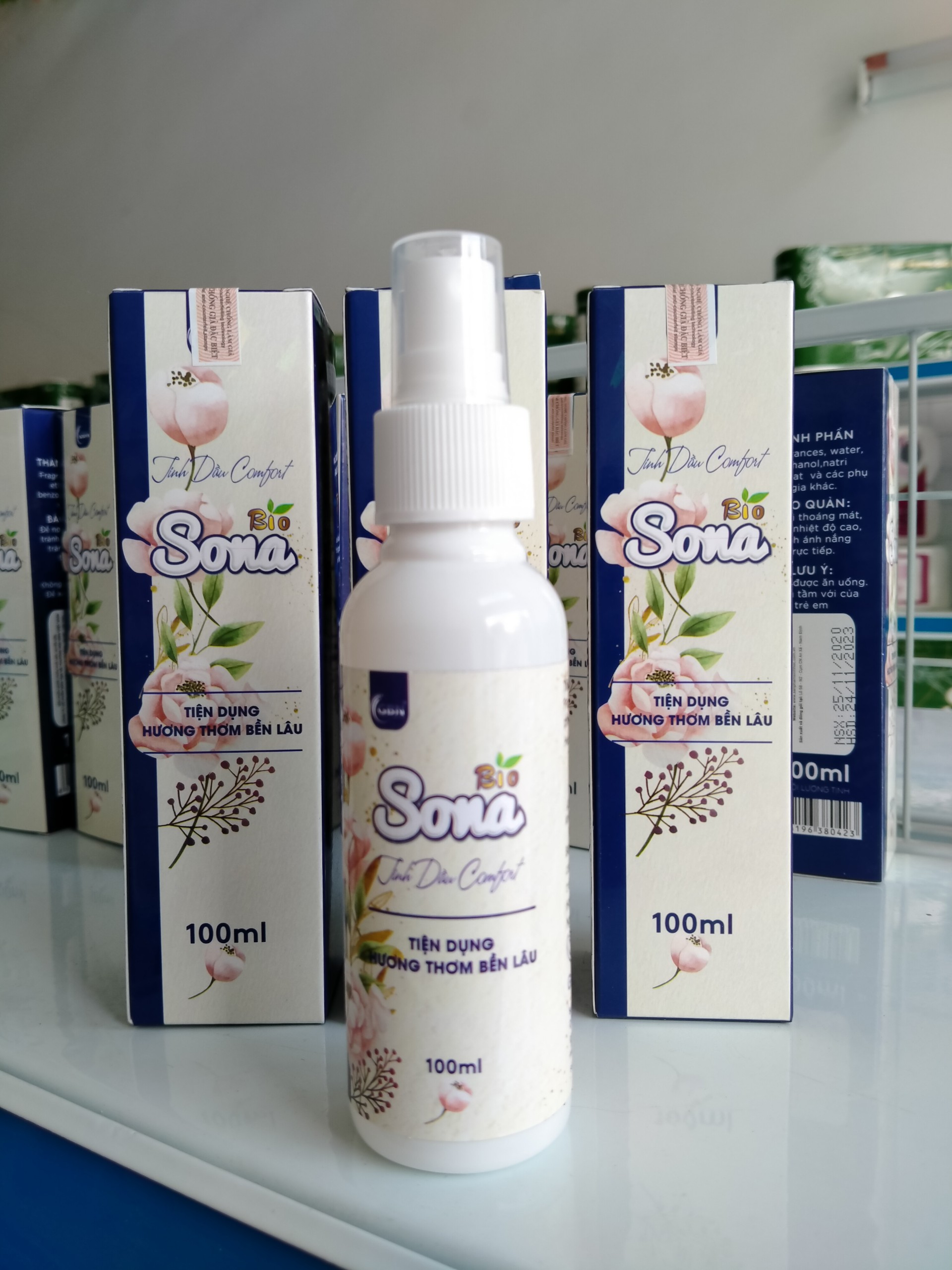 Combo 3 chai xả vải khô SONA
