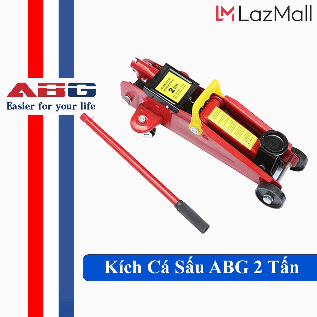 Kích Cá Sấu ABG 2 Tấn , Con Đội Cá Sấu Loại 2 Tấn, Kích Thủy Lực Dùng Để Nâng Các Vật Nặng, Kích gầm Ô Tô - Hàng Chính Hãng.