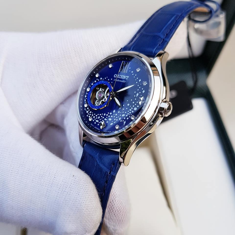 Đồng hồ Orient cơ nữ Blue Moon RA-AG0018L10B